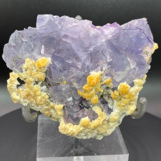 Fluorite Calcite Symbiotic Mineral Specimen Yaogangxian